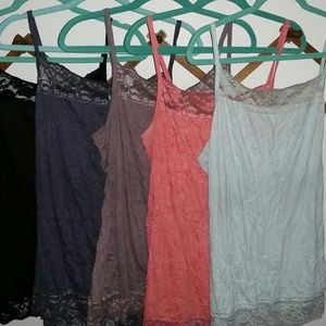 Maurices lace tank top lot